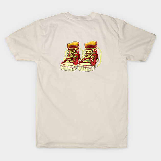 Muddy shoes 2.0 (red & yellow) by M[ ]